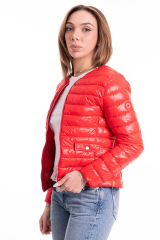 MARKUP SHORT DOWN JACKET WITH ROUND NECK MW14003 RSO