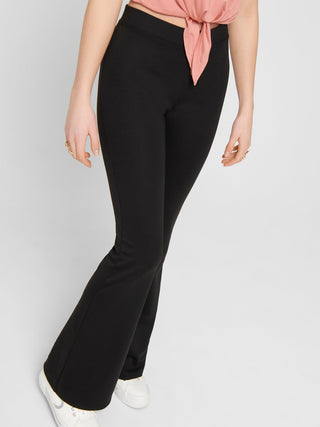 ONLY PANTALONE FEVER A ZAMPA DONNA 15213525 BLK