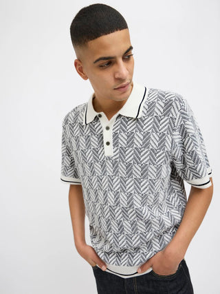 JACK&JONES POLO BLUCODY A FANTASIA UOMO 12271345 DKD