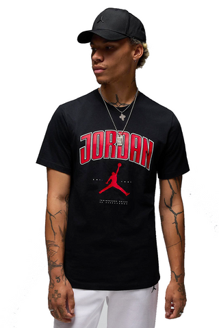 NIKE JORDAN T-SHIRT CON LOGO JORDAN UOMO HQ0009 010