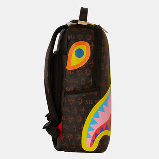 SPRAYGROUND THE MINISTRY BACKPACK WITH ICONIC LOGO B6300