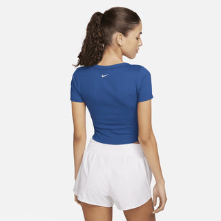 NIKE WOMEN'S CROP TOP ONE FITTED DR-FIT T-SHIRT FN2804 476