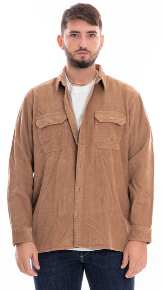 LEVI'S CAMICIA JACKSON WORKER RMINE CORDUROY CON TASCONI UOMO 19573 0229