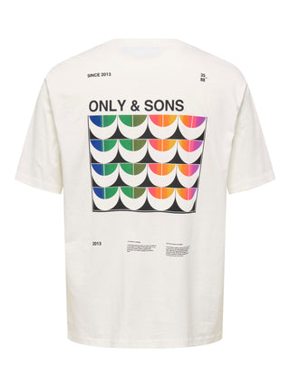 ONLY&amp;SONS T-SHIRT WAVW LOGO SHORT SLEEVE MEN 22033538 CLD