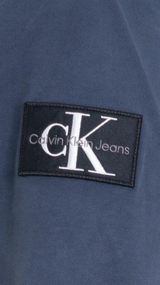 CALVIN KLEIN JEANS FELPA CON CAPPUCCIO CON LOGO SU MANICA UOMO J323430 PPK