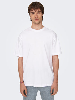 ONLY&SONS T-SHIRT FRED MANICA CORTA UOMO 22022532 BGW