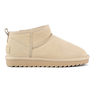 COLORS OF CALIFORNIA STIVALETTO SHORT WINTER BOOT IN SUEDE YW078 OAT