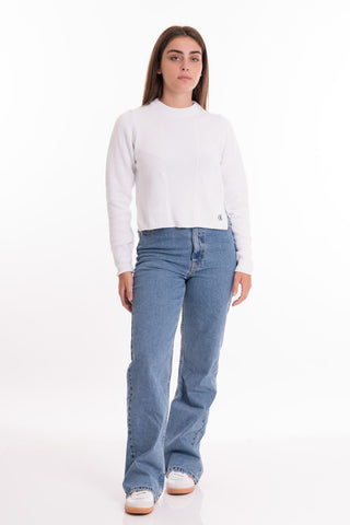 CALVIN KLEIN JEANS W LOOSE KNITTED SWEATER J221689