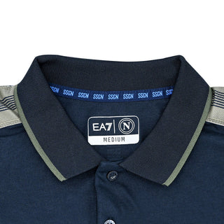 EA7 NAPOLI POLO TEAM MEN N25R03 BLUE