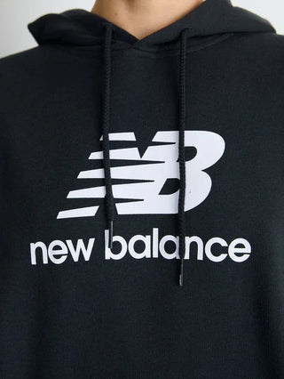 NEW BALANCE FELPA CON CAPPUCCIO MT41505BK