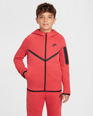 NIKE TECH HOODIE WITH LOGO UNISEX JR HV5867 672