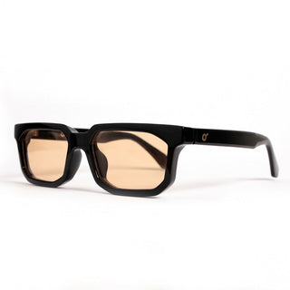 OS SUNGLASSES DAKOTA BLACK WITH YELLOW LENS OS2057-C01