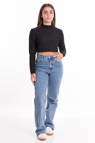 CALVIN KLEIN JEANS W TECHNICAL KNIT MOCK NECK J221312