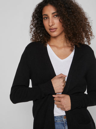 VILA CARDIGAN RIL DONNA 14044041 BLK