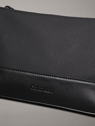 CALVIN KLEIN TECH SENSUAL CLUTCH WITH LOGO MEN K512524 BEH