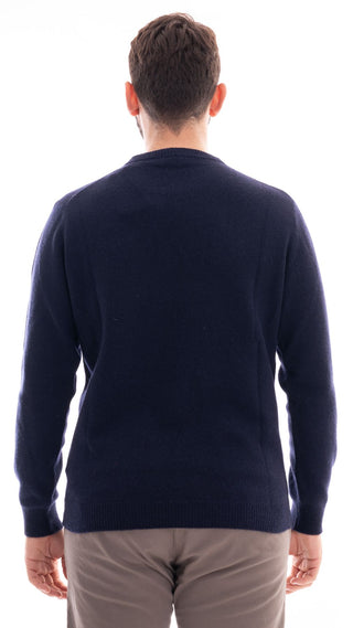 WOOL&amp;CO CREW NECK SWEATER 4080 0023