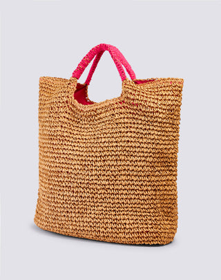 SUNDEK LAI STRAW BEACH BAG WITH LOGO AW825ABPA100 86700