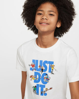 NIKE T-SHIRT JUST DO IT JR FN9667 100