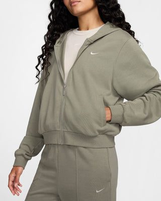 NIKE FELPA CON CAPPUCCIO E ZIP DONNA FN2415 320