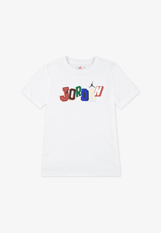 NIKE JORDAN T-SHIRT CON SCRITTA JORDAN JR 95D728 001