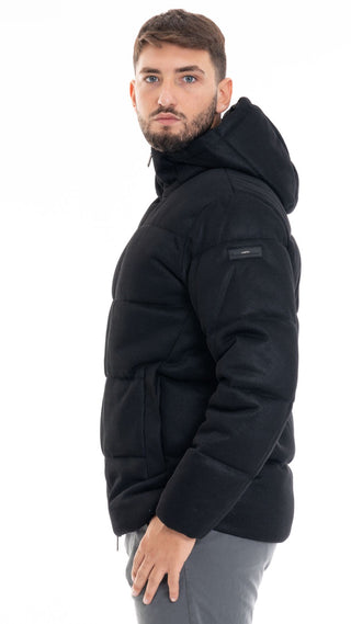 UNITY MEN'S TICOTECH HOODED JACKET MEN JA DOWNTHERE BK