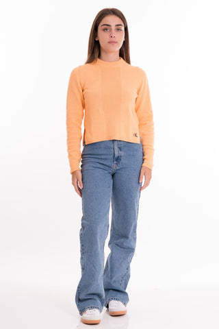 CALVIN KLEIN JEANS W LOOSE KNITTED SWEATER J221689