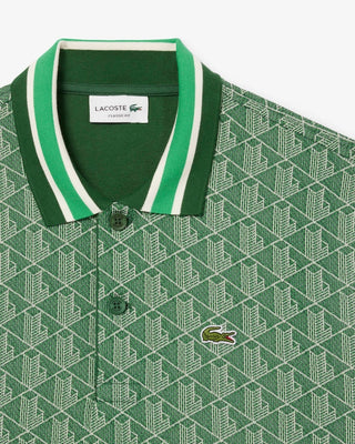 LACOSTE POLO MONOGRAM LACOSTE UOMO DH1417 HEI