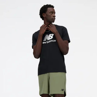 NEW BALANCE T-SHIRT WITH LOGO MT41502BK