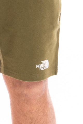 THE NORTH FACE BERMUDA IN FELPA STANDARD SHORT UOMO NF0A3S4EPIB