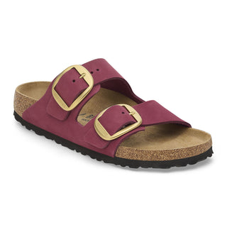 BIRKENSTOCK ARIZONA SANDAL WITH LARGE BUCKLE IN LEATHER WOMEN 1027989