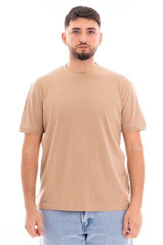 MARKUP CREW NECK SHORT SLEEVE T-SHIRT IN THIN PIQUET MK11004 CRD