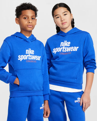 NIKE FELPA GIROCOLLO CLUB IN FLEECE CON LOGO JR HM6874 480