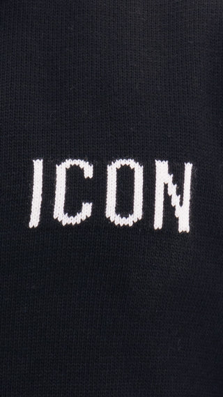 ICON MAGLIONE CON ROTTURE UOMO IU9057M NER