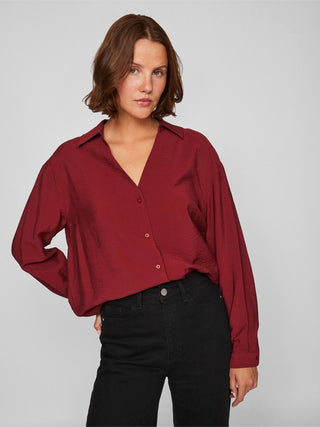 VILA MIRA LONG SLEEVE SHIRT WOMEN 14095705 CBT