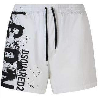 DSQUARED COSTUME BOXER MIDI LOGO UOMO B64542 110