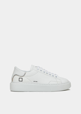 DATE SNEAKER SFERA CALF WHITE DONNA W997-SF-CA-WH