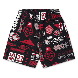 NIKE JORDAN PANTALONCINO SPORTIVO CON GRAFICHE  JORDAN JR 95D743 023