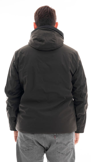 MARKUP SHORT PARKA IN TECHNICAL FABRIC MEN MK24006 MLR