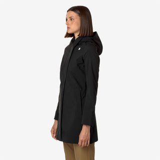 K-WAY MATHY BONDED NEOPRENE JACKET WOMEN K2148BW A3C