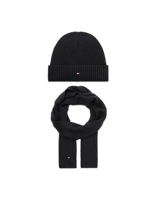 TOMMY HILFIGER GP FLAG BEANIE &amp; SCARF AM11624