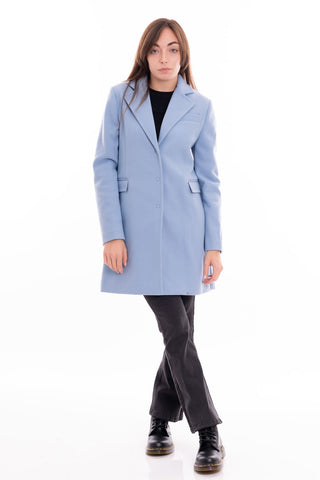 MARKUP W REVERSE NECK CLOTH COAT MW24601