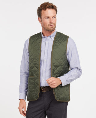 BARBOUR M PALARQUILT WAISTCOAT ZIP LINEAR MLI0001 GN91