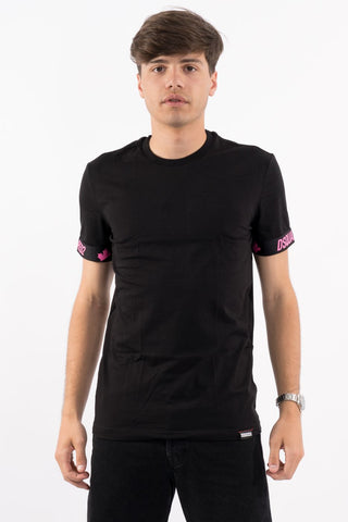 DSQUARED T-Shirt Round Neck tinta unita Uomo COVI SRL 