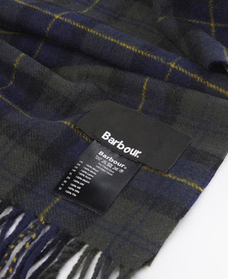 BARBOUR TARTAN LAMBSWOOL SCARF USC0001 TN28