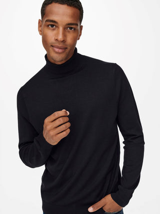 ONLY&SONS M WYLER LIFE REG ROLL NECK 22020879