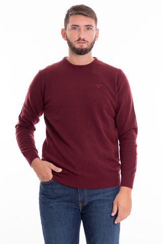 BARBOUR ESSENTIAL L/WOOL CREW NECK MKN0345 RE53