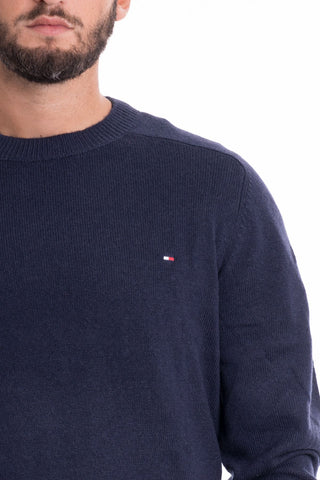 TOMMY HILFIGER M MULTI HTR MERINO CREW NECK MW33100