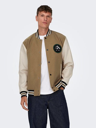 ONLY&amp;SONS JASON VARSITY JACKET 22026189