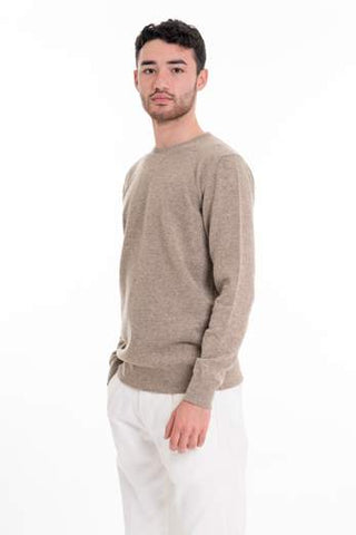 BARBOUR ESSENTIAL L/WOOL CREW NECK MKN0345 ST32