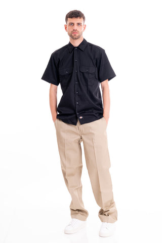 DICKIES M WORK SHIRT SS REC DK0A4XK7BLK1